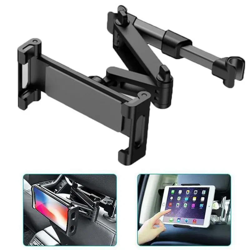 Color: Blue - Car Holder For 4.7-13 in Tablet & Phone Holder Back Seat Headrest Mounting Holder Accessories iPad Pro 12.9''