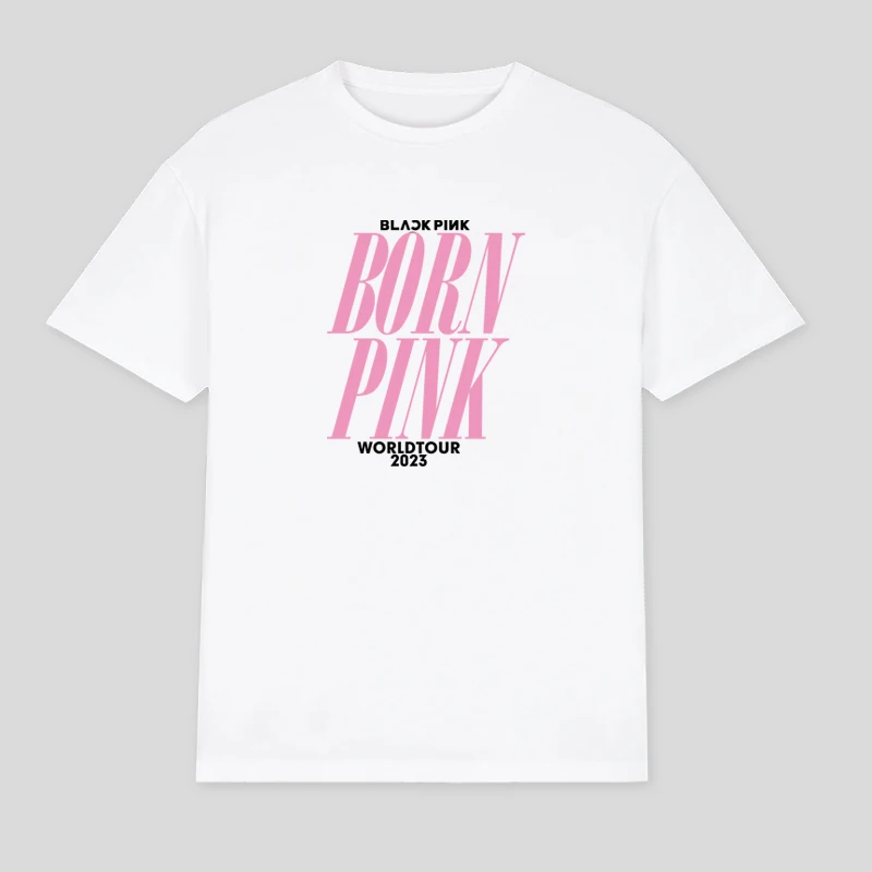 Color: Khaki, Size: L - 100% Cotton T Shirt Men Women T-shirt Black Print Pink Kpop Short Sleeve Casual Oversized Girl Tee Fashion Big Size Clothing
