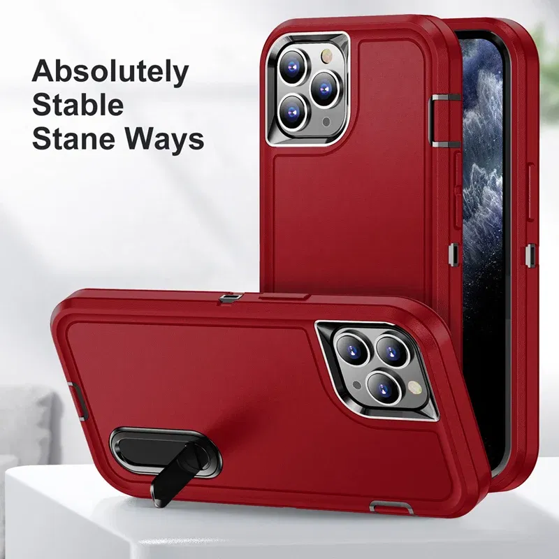 Color: Gold, Material: CANVAS - PKCASE Shockproof Case For iPhone 13 Mini 12 11 Pro Max 6 7 8 Plus Bracket Protective Cover For iPhone X XS XR SE 2020 2022