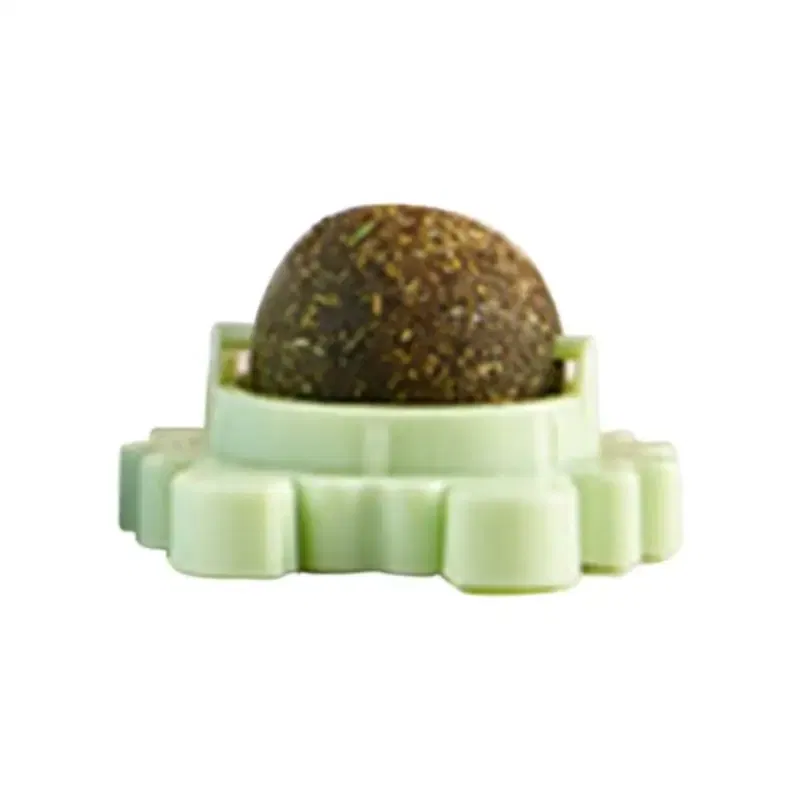 Color: Blue, Ships From: CHINA - Catnip Wall Ball Safe Edible Cat Licking Toy Cat Chew Toy Teeth Cleaning Cat Bite Toy Removable Catnip Licking Toys For Cats