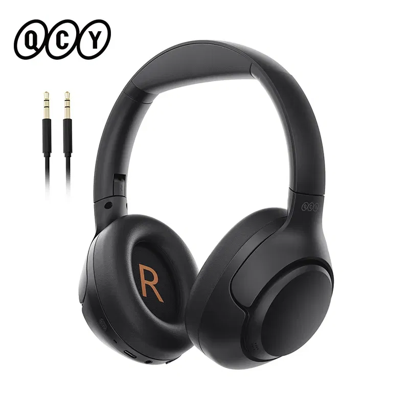 Color: Blue, Ships From: CHINA - New! H3 ANC Wireless Headphones Bluetooth 5.4 Hi-Res Audio Over Ear Headset 43dB Hybrid Active Noise Cancellation Earphones 60H