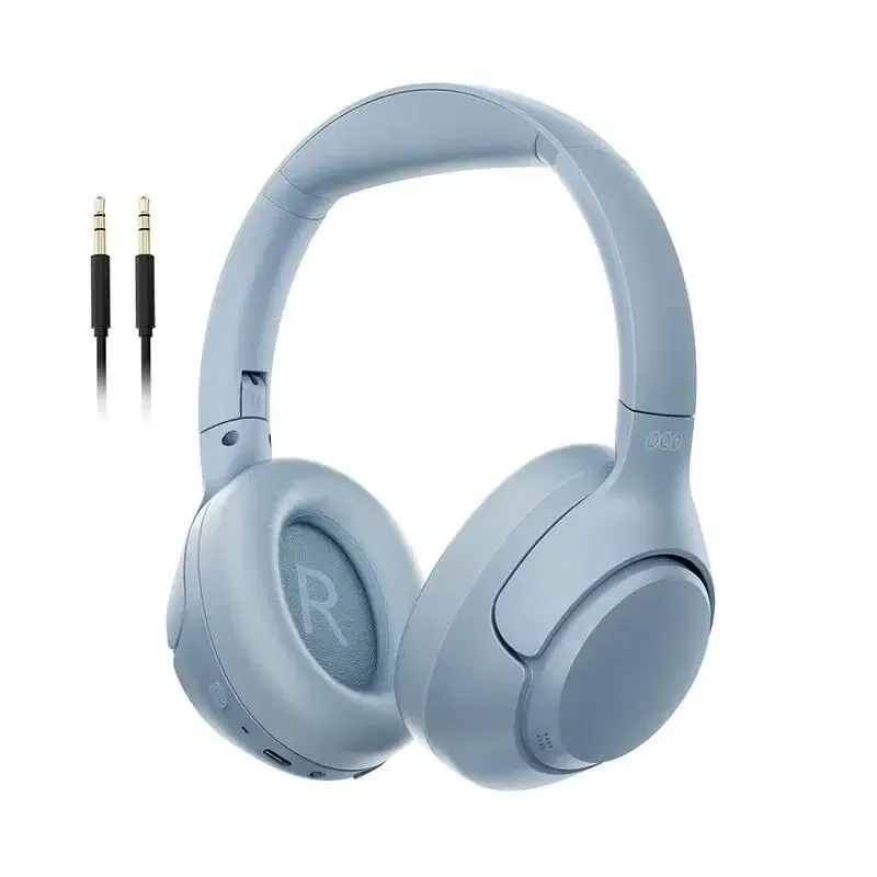Color: Blue, Ships From: CHINA - New! H3 ANC Wireless Headphones Bluetooth 5.4 Hi-Res Audio Over Ear Headset 43dB Hybrid Active Noise Cancellation Earphones 60H