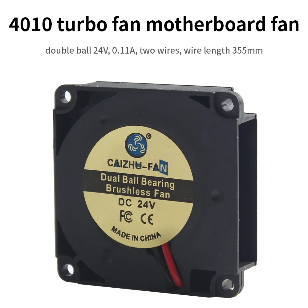 Color: WHITE - 3010/4010/4020/5015/12032 Fan for Flashforge Adventurer 5M Pro Extruder Hotend Fan Rapid Heat Dissipation Cooling Fan For 5M Pro