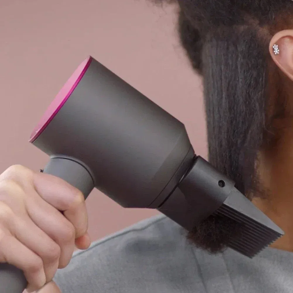 Color: Orange - For Dyson Anti-flying Diffusion Nozzle Attachment Tool For Dyson Supersonic Hair Dryer HD08 HD01 HD15 Flyaway Attachment Nozzles