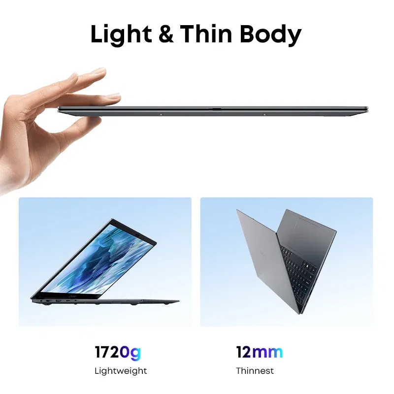 Color: black, Ships From: CHINA - To GemiBook Plus Laptop 15.6" Intel N100 Graphics for 12th Gen 1920*1080P 16GB RAM 512GB SSD With Cooling Fan Windows 11