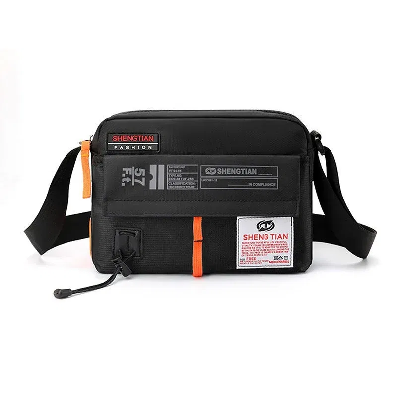 Color: Blue - New Fashion Oxford Bags Men's Shoulder Bag Man Waterproof Messenger Crossbody Bags For Men 2023 Business Bags For Men