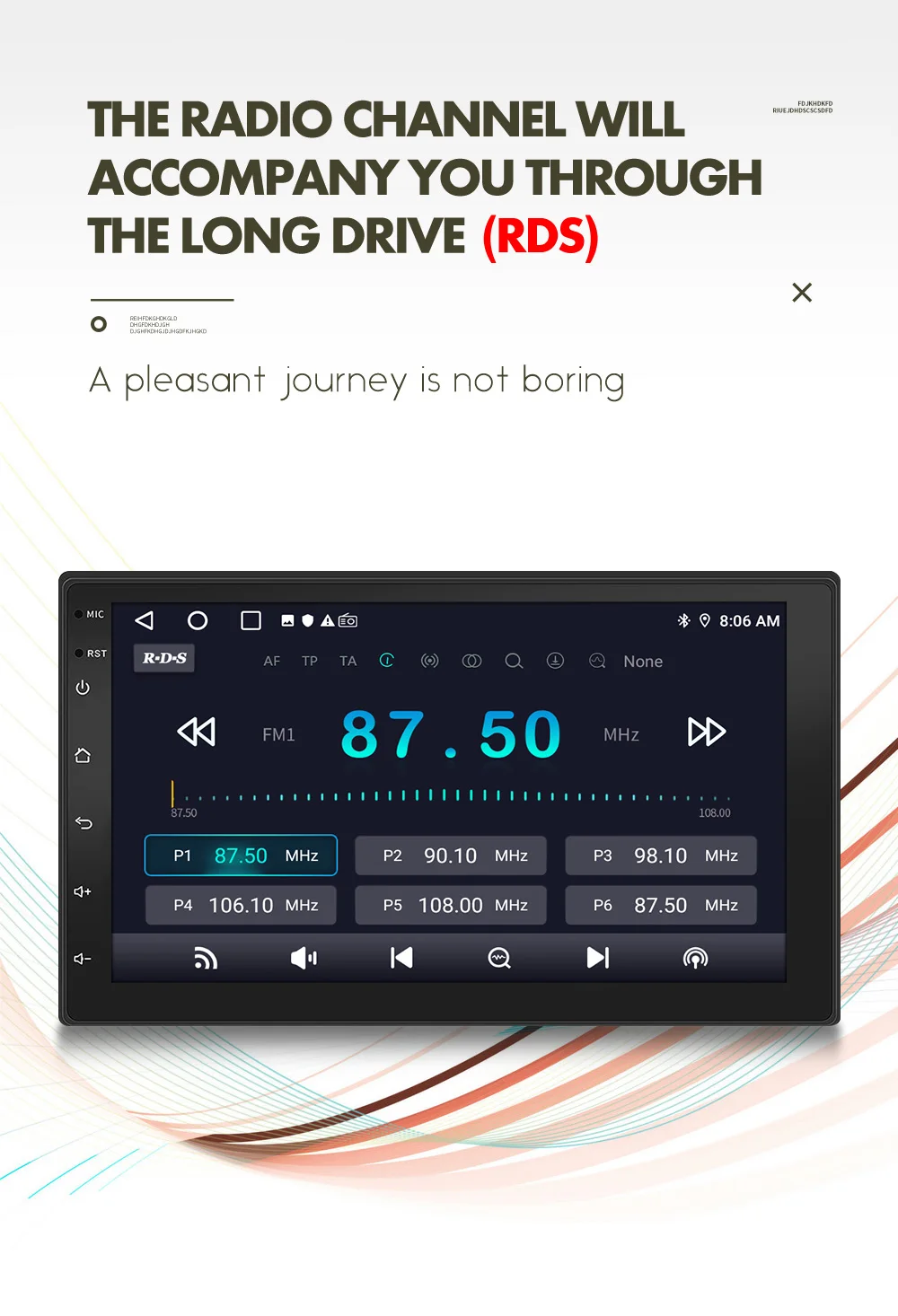 Color: Turquoise, Ships From: CHINA - ESSGOO Car Radio Wireless Carplay Android Auto 2 Din 7"/9" GPS Navigator MP5 Player Glass Screen Wi-Fi FM BT Car Stereo