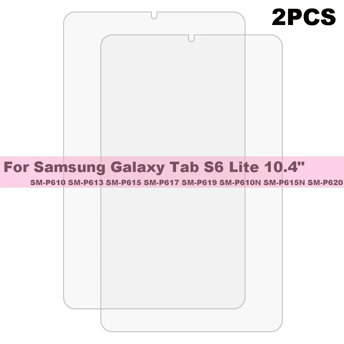 Color: Ivory - 2PCS Screen Protector Tempered Glass For Samsung Galaxy Tab A7 T220 T500 A8 X200 A9 S6 S7 T870 S8 X700 S9 Lite FE Plus Gen Film