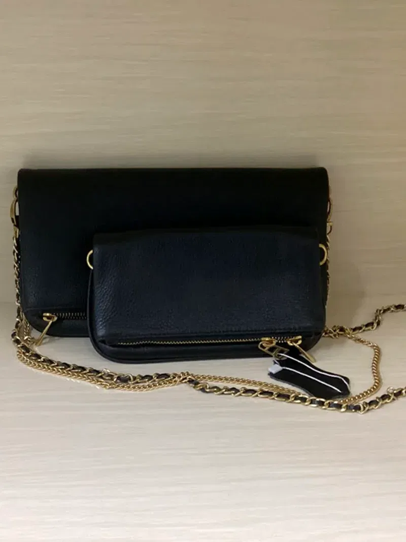 Color: GRAY, Size: S, Ships From: CHINA - Women's Handbag Casual Simple and Fashionable Baidu Women's Genuine Leather Shoulder Crossbody Bag Mobile report