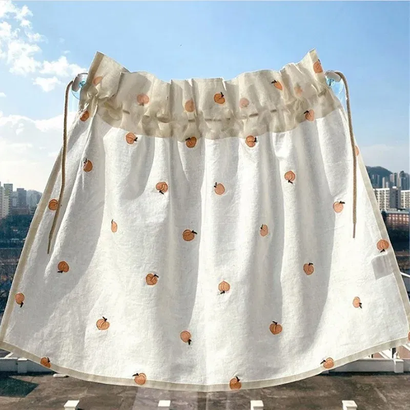 Color: black - Baby Car Curtain Sun Protection Sunshade for Children UV Protect Window Curtain Kawaii Embroidered Bear Cart Accessories