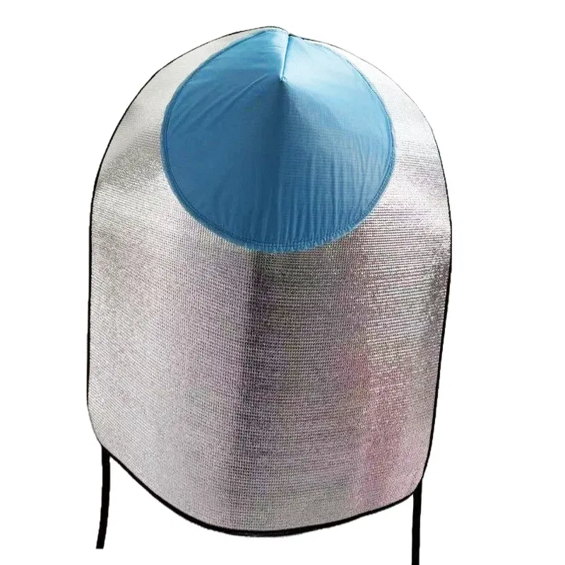 Color: black, Size: XL - Sun & Rain Protection Hooded Cape - Breathable UV Hat for Farming/Gardening - Wide Brim Bucket Hat with Neck Cover