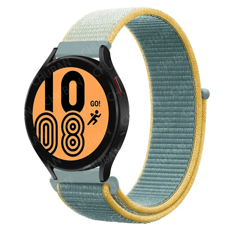 Band Color: GRAY, Band Width: 22mm - 20mm/22mm nylon Band