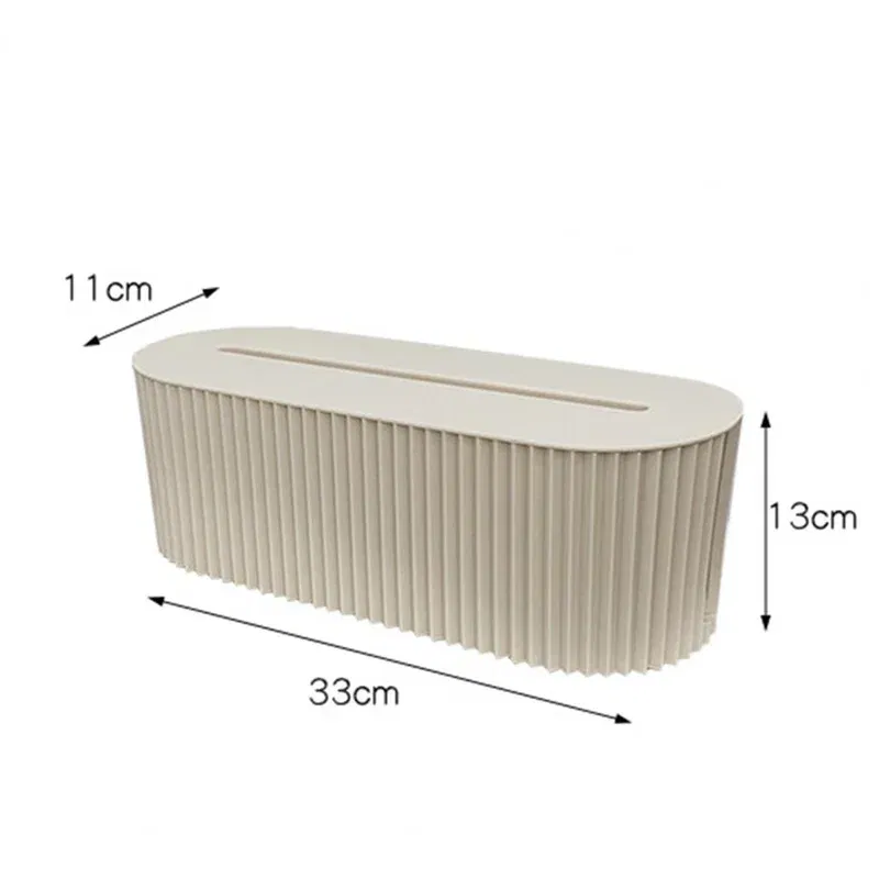 Color: black - Nordic Plug Board Storage Box Cable Wire Organizer Case Socket Wireless WiFi Router Bracelet Desktop Data Line Plug Holder Shelf