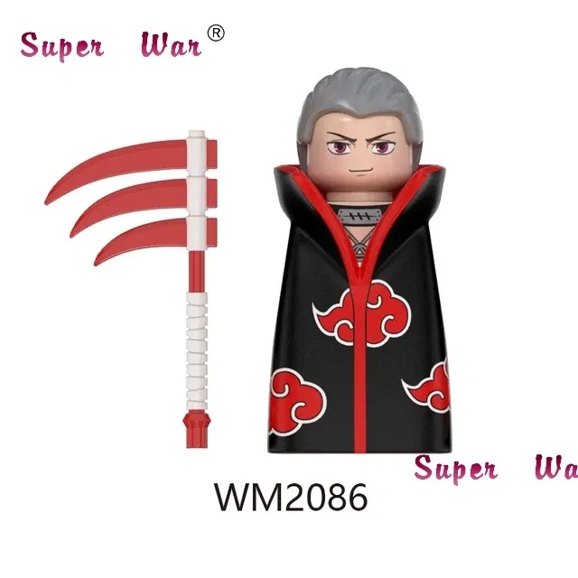 Color: Lime - Single New Cartoon Action Figures accessories Building Block children WM2081 WM6105 WM6106