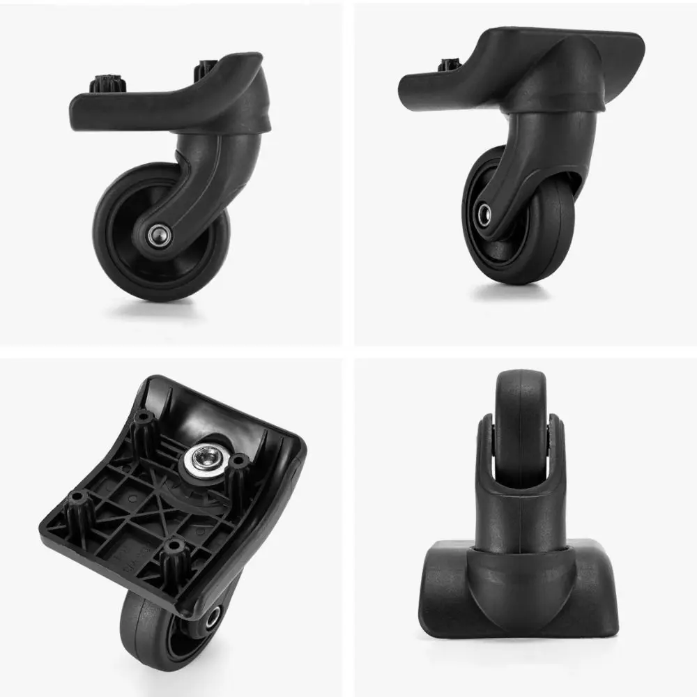 Flexible Replacement Mute Suitcase Parts Axles Suitcase Wheels Swivel Casters Travel Suitcase Wheels Luggage Wheel