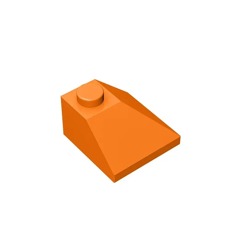 Color: green - Gobricks GDS-621 CORNER BRICK 2X2/45 OUTSIDE compatible with lego 3045 children's toys Assembles Building Blocks