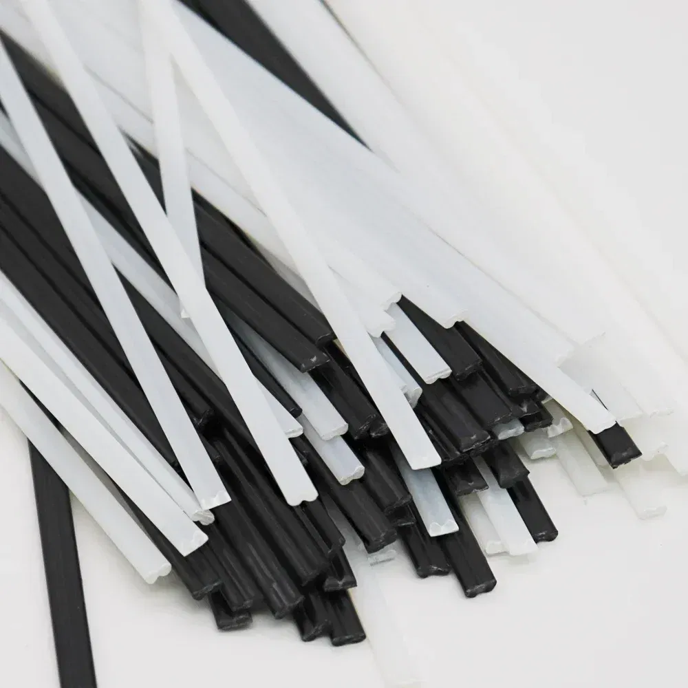 Diameter: 3.2mm - Black/White length 25cm ABS plastic welding rods for car bumper repair tools hot air welder machine gun