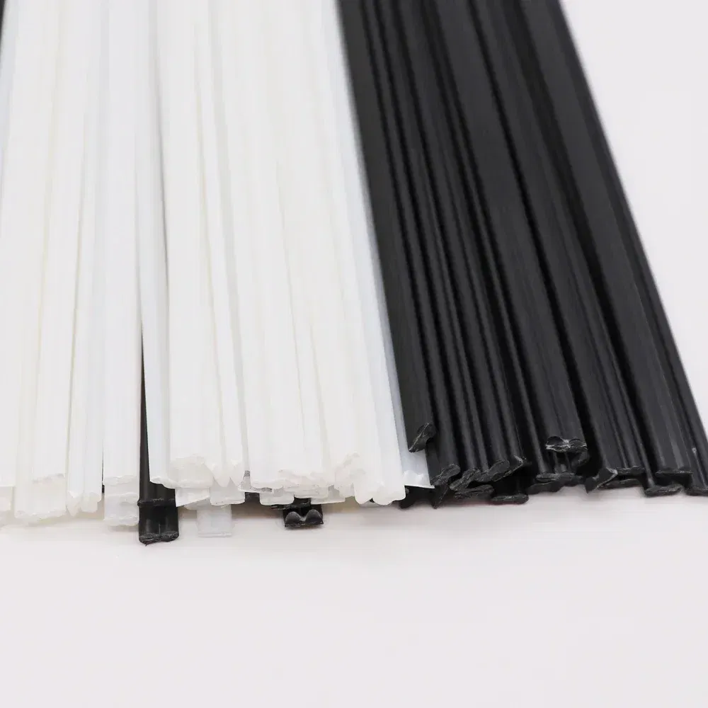 Diameter: 3.2mm - Black/White length 25cm ABS plastic welding rods for car bumper repair tools hot air welder machine gun