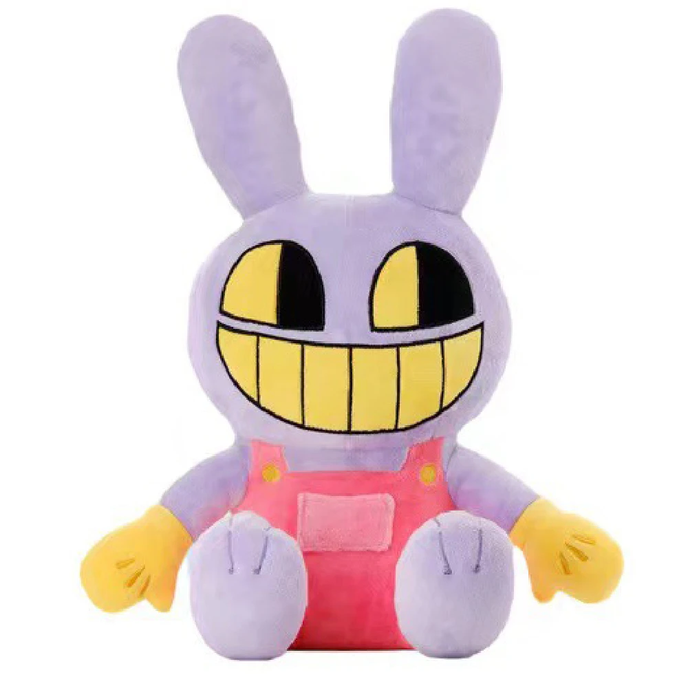 Color: WHITE - The Amazing Digital Circus Plush Stuffed Plush Anime Plushie Theater Rabbit Cartoon Toys Kawaii Doll Christmas Gifts