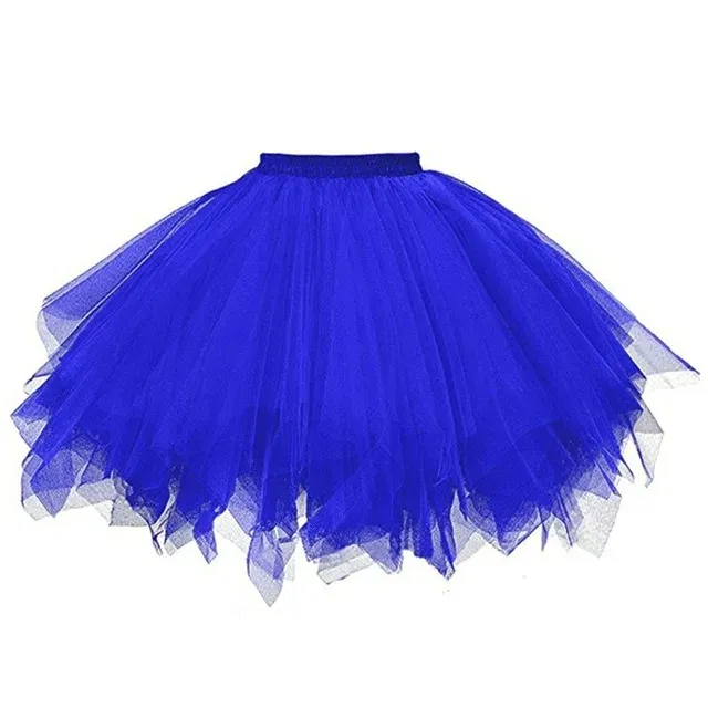 Color: Blue, Size: S - Fashion New Women's Tutu Skirt Rockabilly Petticoat for Carnival Costumes Tutu Underskirt Adul tDance Skirt Ballet Skirt Cosplay