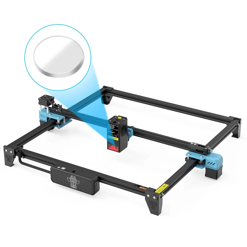 Color: WHITE, Size: 2.2mm, Ships From: CHINA - Twotrees For TTS Pro TTS-55 TTS-10 TTS-20 TS2 Series Replacement Lens Laser Engraving Machine Lenses Laser Lens