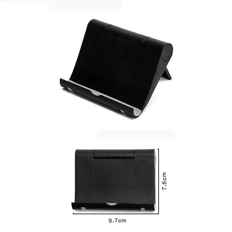 Color: Red - Mobile Phone Holder Flexible Adjustable Cell Phone Clip Holder Home Bed Desktop Mount Bracket Smartphone Stand for IPhone Xiaomi
