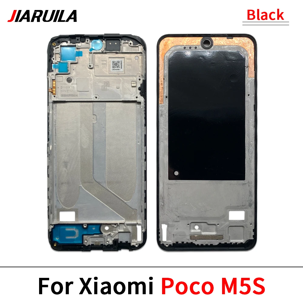 Color: green - LCD Screen Middle LCD Front Frame Housing Bezel Plate Panel Chassis For Xiaomi Poco C65 X3 F3 F4 GT M3 M4 Pro 4G 5G M5S X5 X6