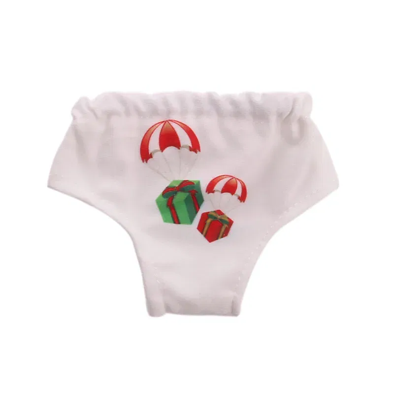 Color: Brown - Doll Panties 24 Pattern Panties For 18 Inch American&43Cm Baby New Born Doll Our Generation , For Baby Birthday Festival Gift