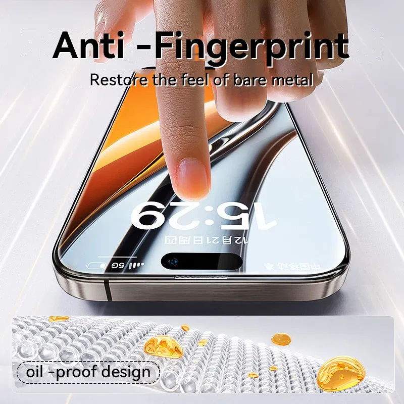 Bundle: 2 pieces, Material: High Definition - Joyroom 1/2/3pcs 9D Screen Protector Tempered Glass for iPhone 16 15 14 13 12 11 Pro Max Protective Glass for iPhone 15 Pro Max