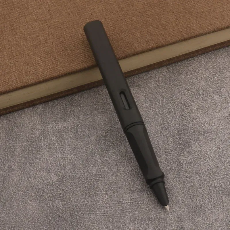 Color: Navy Blue - 1pc Naginata Fountain Pen Matte Blue Handmade Grinding 1.5mm Nib Business Office School Supplies Writing Pens