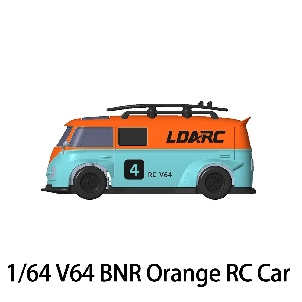 Color: PURPLE - LDARC V64 1/64 MINI RC Simulated Electric Remote Control Model Car Tabletop Bus Vehicle RTR 2.4GHz Adults Children's Toys