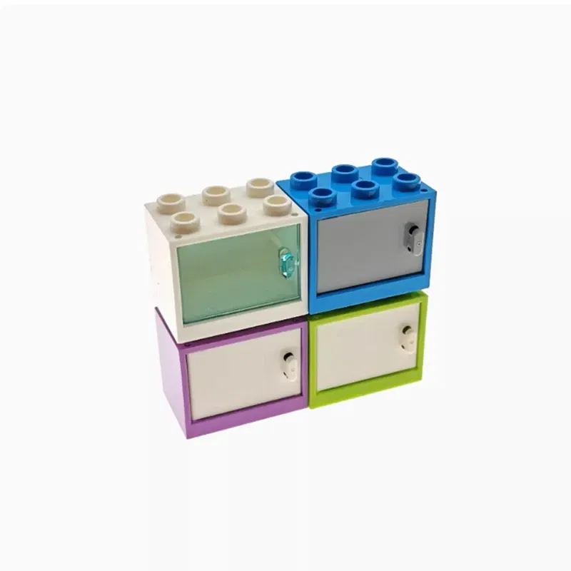 Color: Silver, Ships From: CHINA - CUPBOARD 2X3X2,DOOR 3X2,DRAWER Compatible 92410 4532 4533 30125 35245 4536 Self-Locking Bricks Building Blocks Toys Accessories