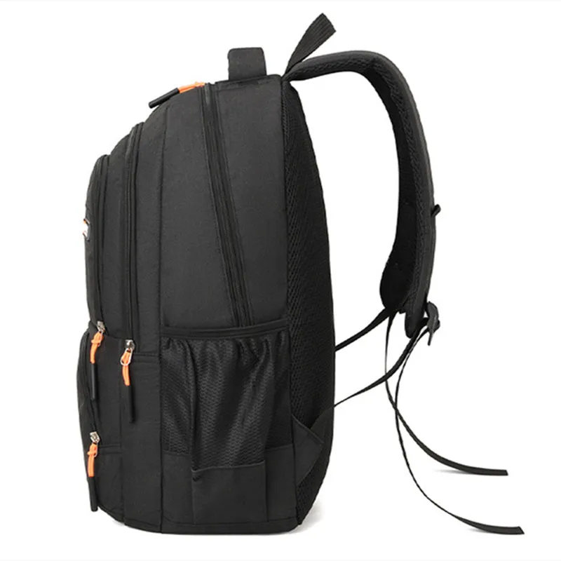 Color: Ivory - New Large-Capacity Leisure Shoulders Backpack Outdoor Business Laptop Backpack Schoolbag