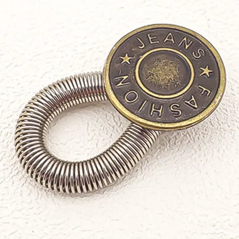 1/4/8pcs Detachable Jeans Waist Adjustment Buckle Metal Button Extender for DIY Pants Jeans Free Sewing Waist Extenders Buttons