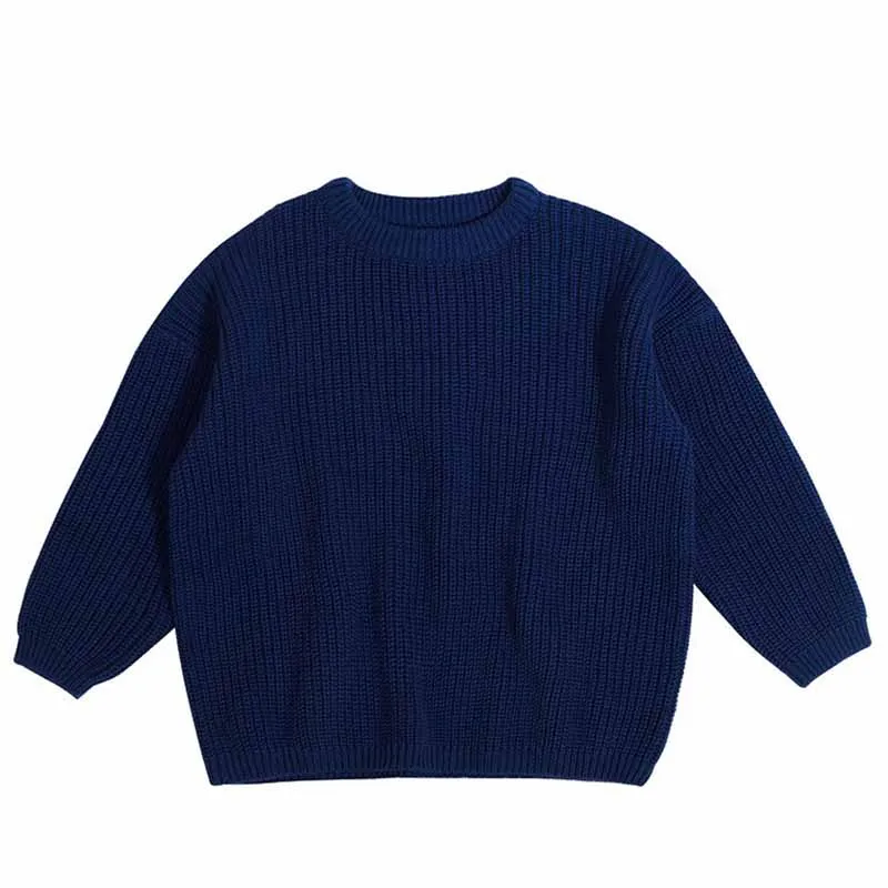 Color: Navy Blue, Size: XXS, Age Range: 0-3M - Personalized sweaters for cherished babies.Celebrate your little one's name with unique, custom-made thick knitted sweaters
