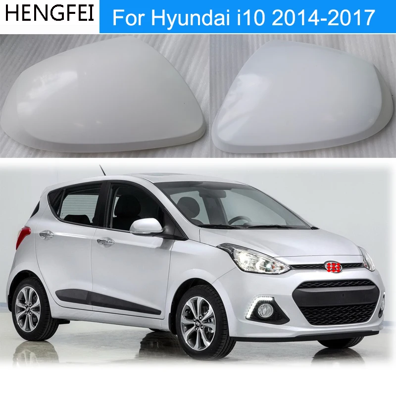 Color: MULTI - Accessories For Car Hyundai i10 Rearview Mirror Cover Case Shell Lid
