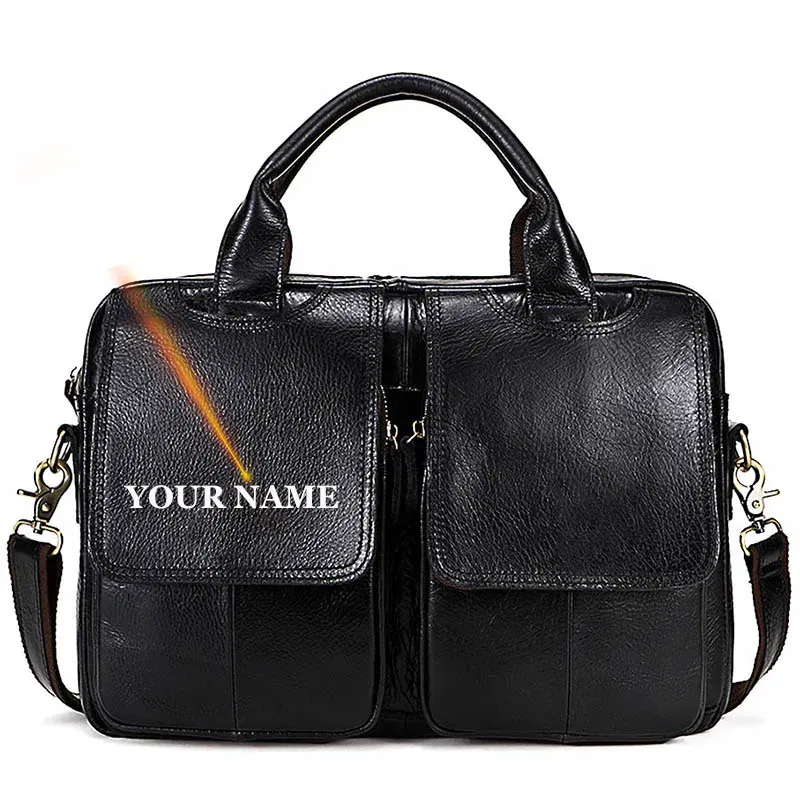 Color: Blue, Ships From: CHINA - WESTAL Men's Bag Genuine Leather Men's Briefcases Laptop Bag Leather Totes for Document Office Bags for Men Messenger Bags 8002