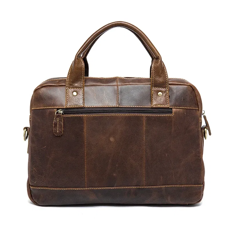 Color: Blue, Ships From: CHINA - WESTAL Men's Bag Genuine Leather Men's Briefcases Laptop Bag Leather Totes for Document Office Bags for Men Messenger Bags 8002