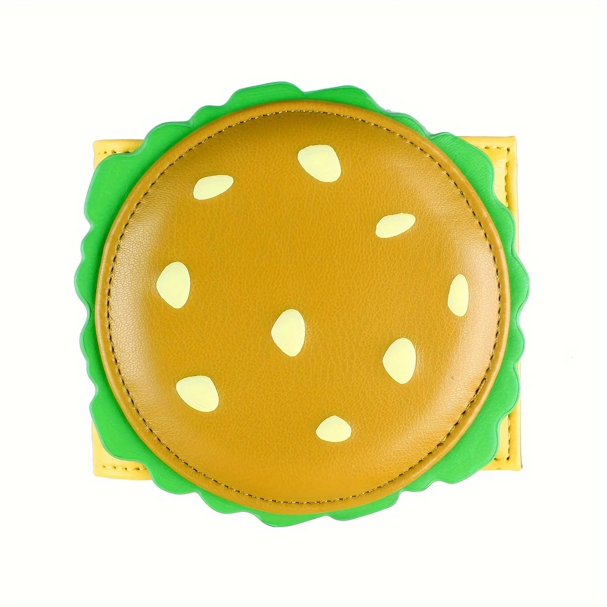Crab Roe Castle Wallet Hamburger Wallet Men's and Women's Wallet Rfid Imitation Thief Brush Short Wallet Small Wallet
