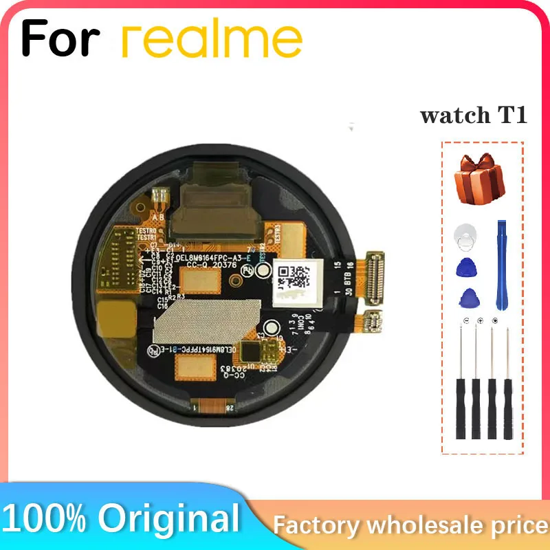 For realme watch T1 LCD display + touch screen LCD For realme watch T1 LCD display AMOLED display