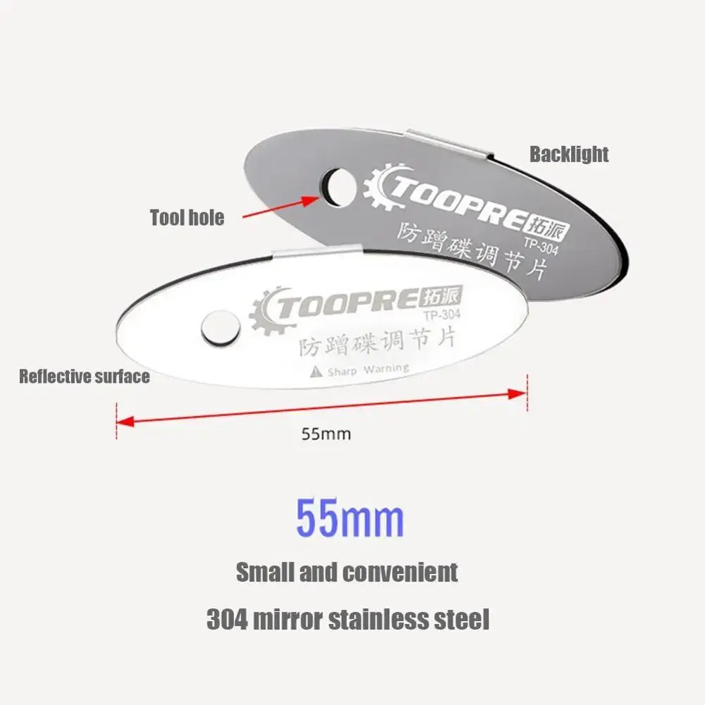 Color: black - Disc Brake Adjuster Bicycle Disc Brake Pads Adjusting Tool Steel MTB Bike Brake Adjustment Pads Cycling Repair Tools