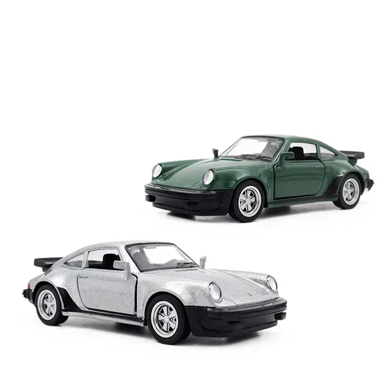 Color: Gold - 1:36 BMW M3 E30 1987 Porsche 911 Turbo Audi Quattro Metal Toy Alloy Car Diecasts & Toy Vehicles Car Model Model Car For Children