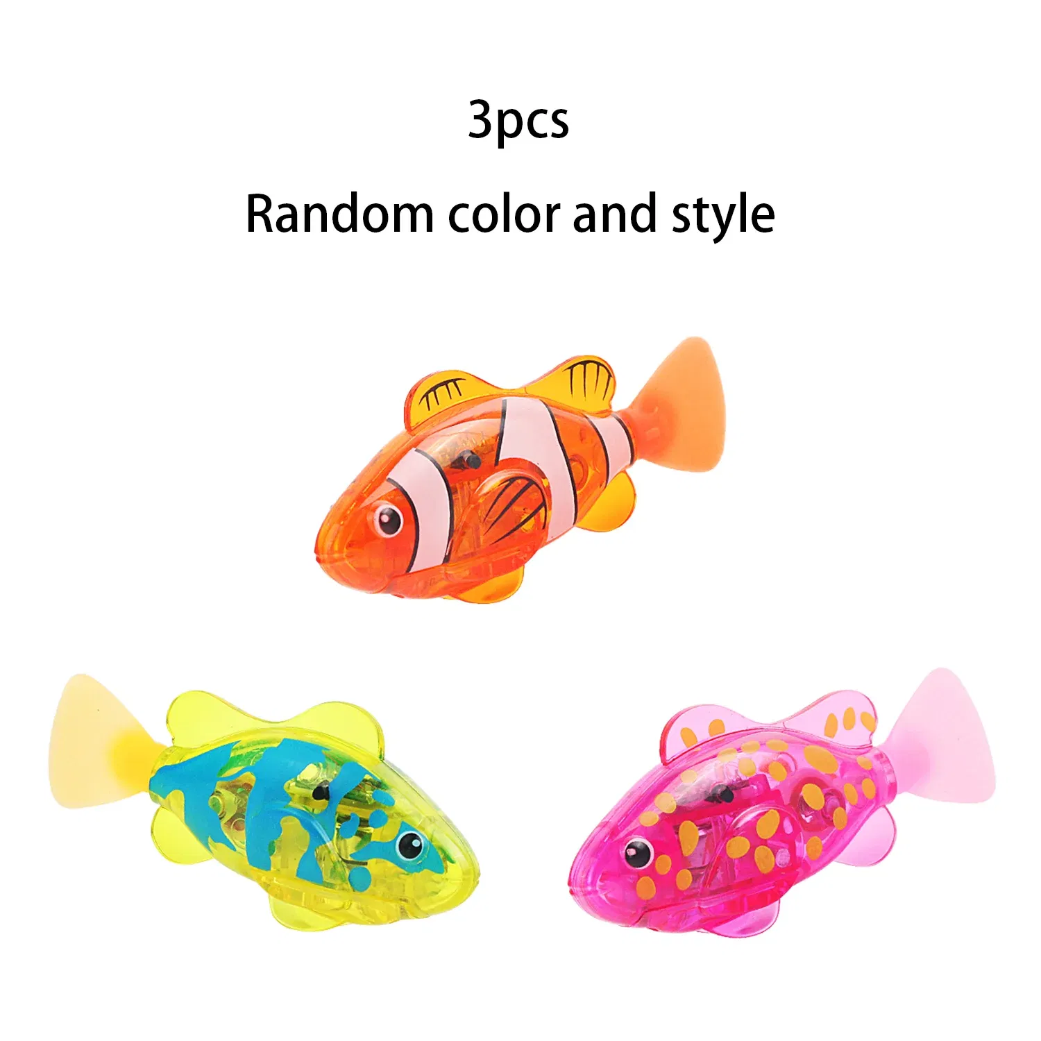 Color: green - Children's Water Playing Electronic Fish Sensing Luminescent Toy Shower Shower Shower Swimming Swinging Fish