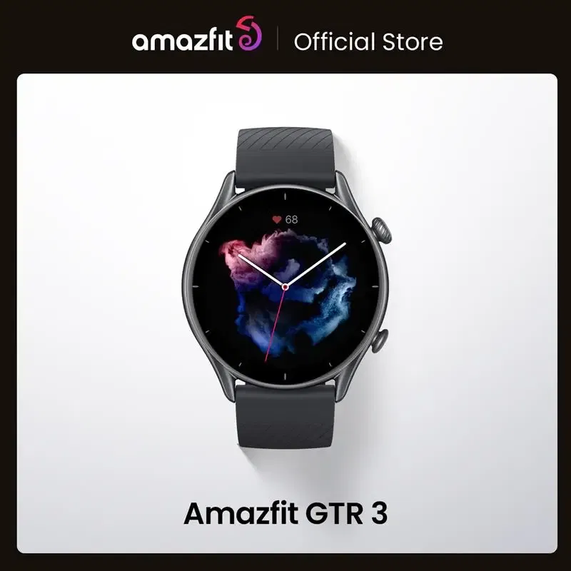 Color: black, Size: L, Ships From: CHINA - New! Global Version Amazfit GTR 3 GTR3 GTR-3 Smartwatch 46mm Zepp OS Alexa Built-in GPS Smart Watch Over 150 Sports Modes