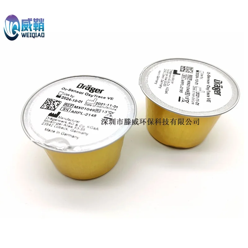 Color: WHITE, Ships From: CHINA - 6850645 Drager SAVINA Oxygen Sensor Ventilator Oxygen Battery MX01049 OOM201