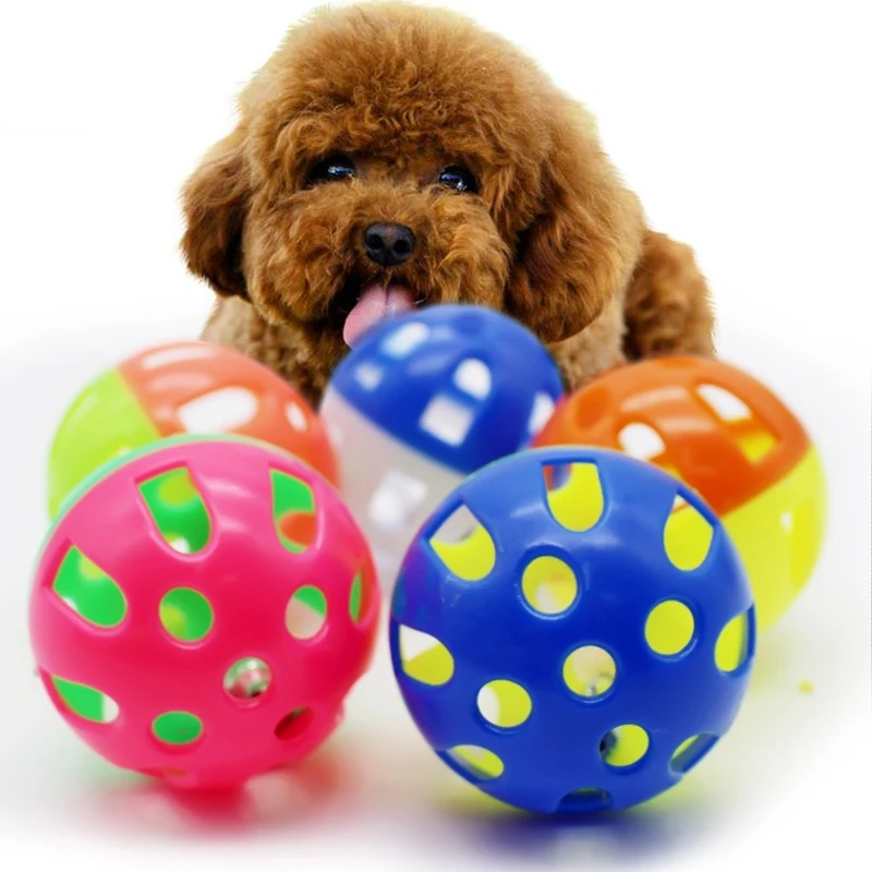 Color: Black, Ships From: CHINA - 1/2/4PCS Plastic Colorful Cat Toys Bells Balls Play Kitten Fun Games Pets Interactive Animal Exercise Funny Cat Toy Ball
