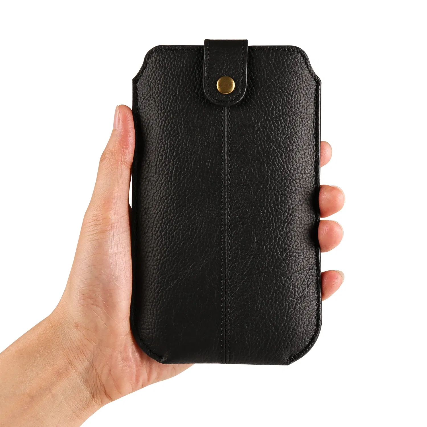 Color: Beige, Material: CANVAS - Genuine Leather 7.2 Phone Pouch Belt Clip Case For iPhone 16 15 14 13 Pro Max,Samsung S24 S23 Plus,Redmi Note 12 Waist Bag Cover