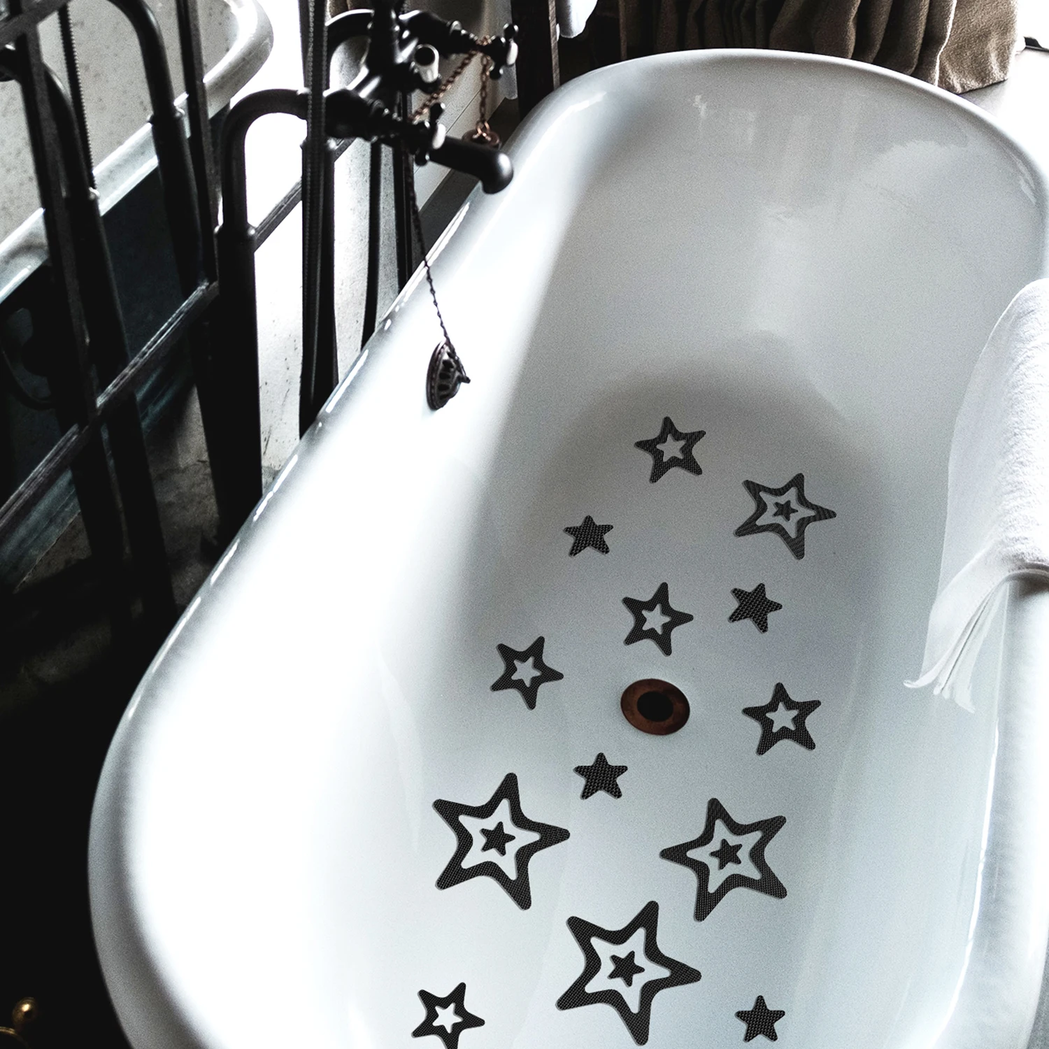 Color: Black, Ships From: CHINA, Specification: 1700MMx2400MM - 30PCS PEVA Shower Room Staircase Floor Shoe Sole Anti-slip Tape, Safety Full Stop Slide Pad Bathroom Bathtub Anti-skid Stickers