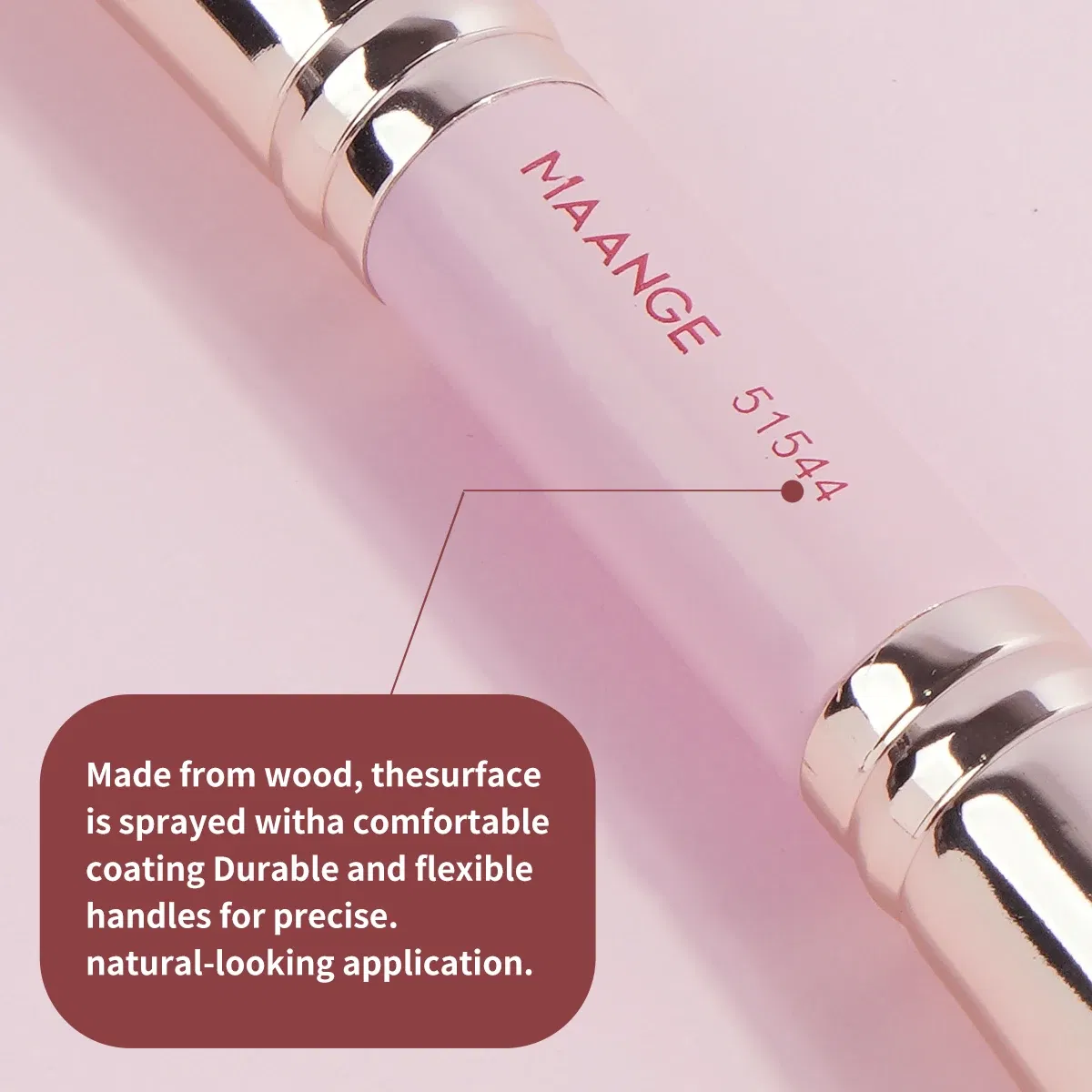Handle Color: green - MAANGE 4pcs Basic Makeup Brushes Set With Box Dual-ended Foundations Powder Blush Details for Eyeshadow Brushes Beginner Travel
