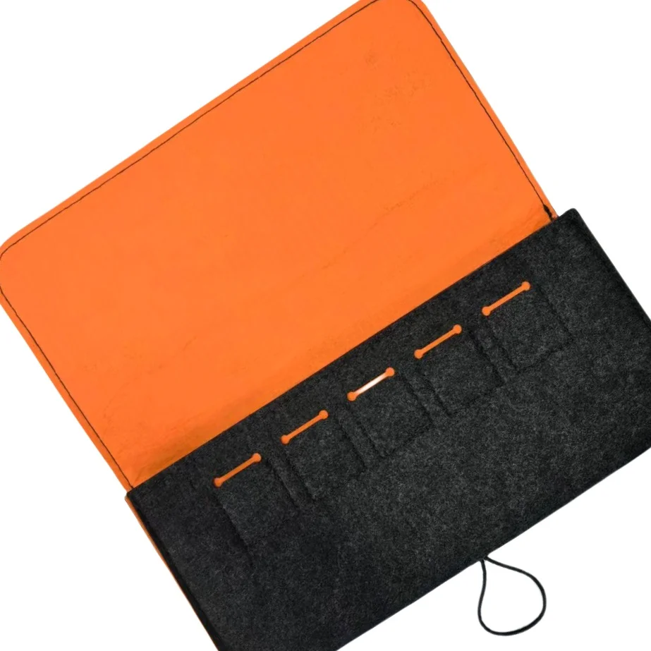 Color: Navy Blue - Ultra Slim Felt Pouch Carrying Case Compatible with Nintendo Nintendo 2 Portable Game Accessories Storage Bag